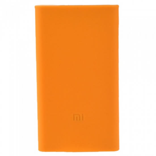 Чехол силиконовый для Xiaomi Power Bank 5000 mAh Orange